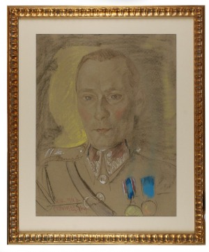 Stanisław Ignacy WITKIEWICZ - WITKACY (1885-1, Portret Franciszka Maciaka, 1934