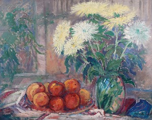 Jan CHWIERUT (1901-1973), Kwiaty i owoce