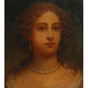 Malarz nieokreślony, Portret Gertrudy z Komorowskich Potockiej