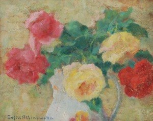 Zofia ALBINOWSKA-MINKIEWICZOWA (1886-1971), Róże