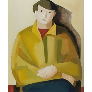 Piotr KOSTENCKI, Portret kubistyczny, 1990