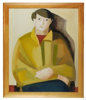 Piotr KOSTENCKI, Portret kubistyczny, 1990