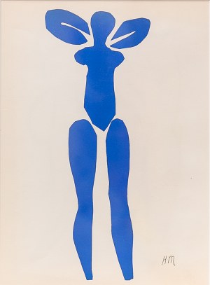 Henri Matisse (1869-1954), NU BLEU I, 1954 r.