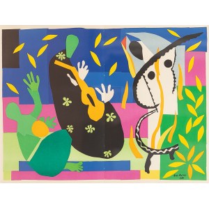 Henri Matisse (1869-1954), LA TRISTESSE DU ROI, 1952 r.