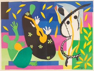 Henri Matisse (1869-1954), LA TRISTESSE DU ROI, 1952 r.