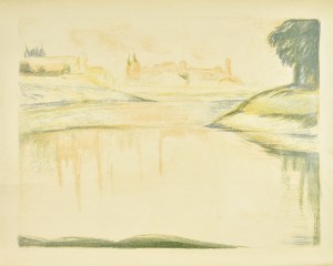 Jan Hrynkowski (1891-1971), Panorama z widokiem Wawelu