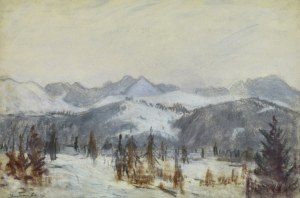 Władysław Serafin (1905-1988), Góry w śniegu