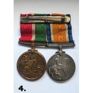 Brytyjska para medalowa I Wojna Światowa