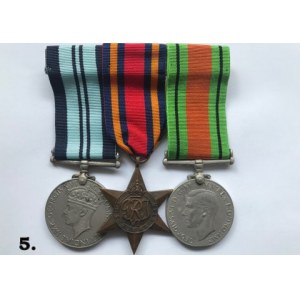 Brytyjskie trio medalowa II Wojna Światowa