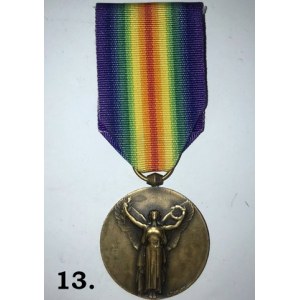 Francuski Medal Inter-Allied Victory 1914 - 18