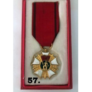 Order Sztandaru Pracy PRL I klasy  złoty  wraz z etui