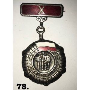 Medal 10-lecia Polski Ludowej.