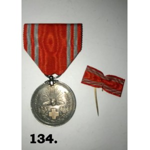 Srebrny Medal Japońskiego Czerwonego Krzyża (Navy )