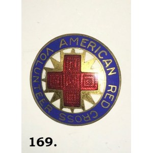 Odznaka ochotnika amerykańskiego Czerwonego Krzyża