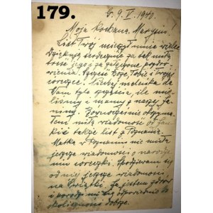 Kartka pocztowa wysłana przez inżyniera Jana Śmidowicza