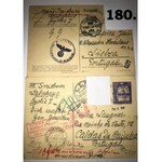 Zbiór kartek pocztowych i koperty