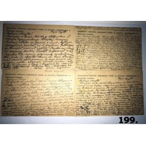 Dziesięć kart pocztowych jeńca wojennego z 1916 i 1917 roku