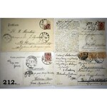 Zbiór dwunastu kart pocztowych 1906-1913r.