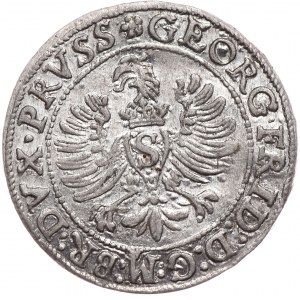 Prusy Książece, Jerzy Fryderyk, grosz 1595, Królewiec