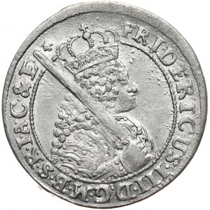 Prusy (księstwo), Fryderyk III, ort 1698 SD, mniejsze popiersie