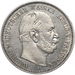 Niemcy, Wilhelm I, 2 marki 1876 A, Berlin