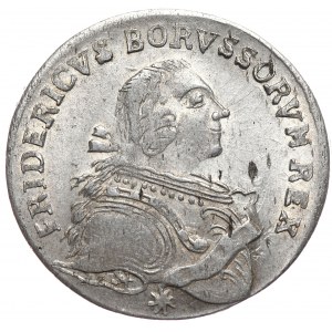 Prusy, Fryderyk II, ort 1753 E, Królewiec