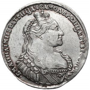 Rosja, Anna, rubel 1737, Moskwa