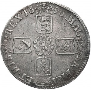 Anglia, Wilhelm III, korona 1696, Londyn