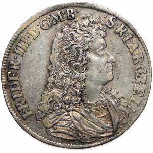 Prusy (księstwo), Fryderyk III, 2/3 talara (gulden) 1693 WH, Emmerich nad Renem