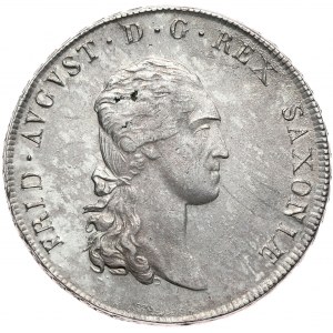 Saksonia, Fryderyk August III, talar 1808 SGH, Drezno.