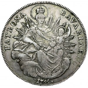Niemcy, Bawaria, Maksymilian III Józef, talar 1765