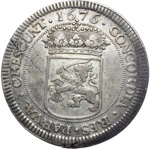 Niderlandy, Zachodnia Fryzja, talar 1676 (Zilveren dukaat)