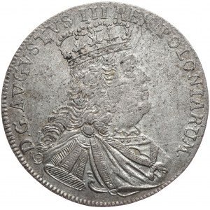 August III, tymf 1753, Lipsk, litera S pod popiersiem