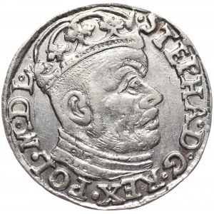 Stefan Batory, trojak 1584, Olkusz