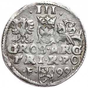 Zygmunt III Waza, trojak 1599, Wschowa, nieopisany