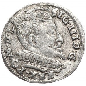 Zygmunt III Waza, trojak 1594, Wilno, kropki