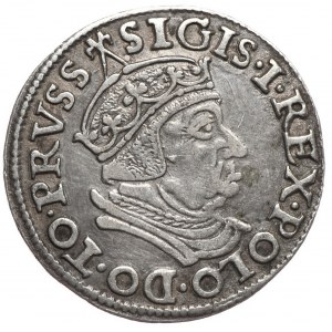 Zygmunt I Stary, trojak 1538, Gdańsk