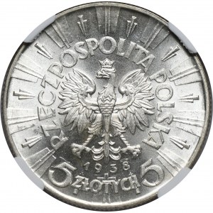 5 złotych 1938 Piłsudski