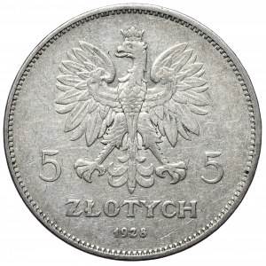 5 złotych 1928 Nike, Bruksela