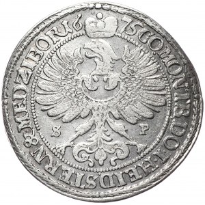 Śląsk, księstwo oleśnickie, Sylwiusz Fryderyk, 15 krajcarów 1675 SP, Oleśnica