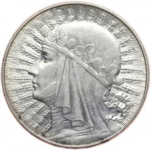 10 złotych 1933 kobieta