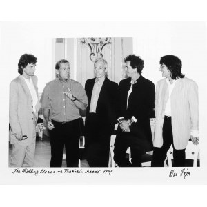 Alan Pajer, Vaclav Havel z zespołem the Rolling Stones, 1997
