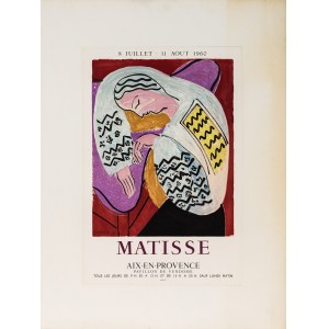 Nierozpoznany Autor, Matisse, Aix-En-Provence, 8 Juillet-31 Aout 1960