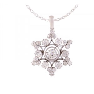 Brooch-pendant in the form of a star