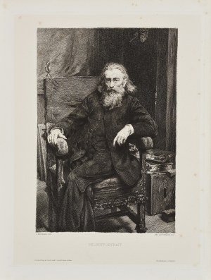 Ignacy Łopieński (1865-1941), Portret Jana Matejki, 1893