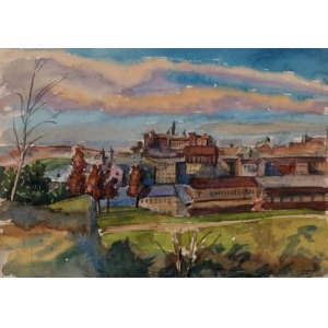 Andrzej MEISSNER, PANORAMA KRAKOWA, 1943