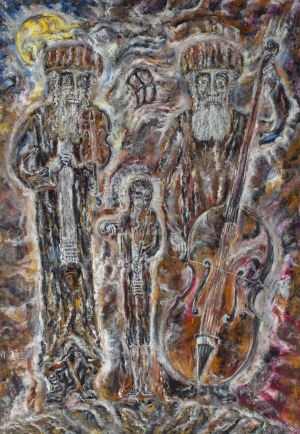 Zdzisław Roman LACHUR, ORKIESTRA z cyklu JUDAICA,1988 - 92