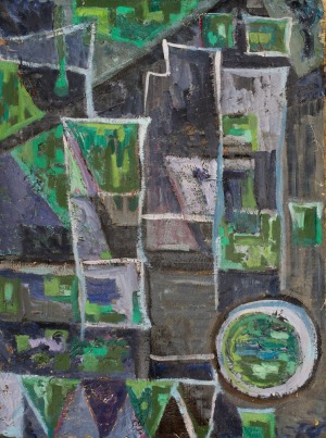 Zofia MATUSZCZYK-CYGAŃSKA, ZIELONY, 1966