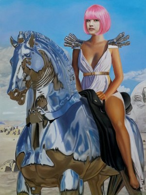 Kamila Stępniak, Rider With a Steele Horse, 2020