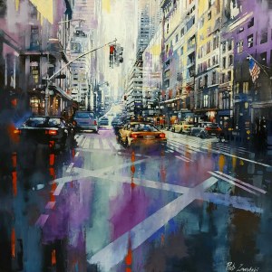 Piotr Zawadzki, Metropolis. Purple New York, 2020